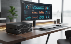 Quad-Head KVM по одному кабелю — Black Box KVXHP-400 в каталоге ВМГ