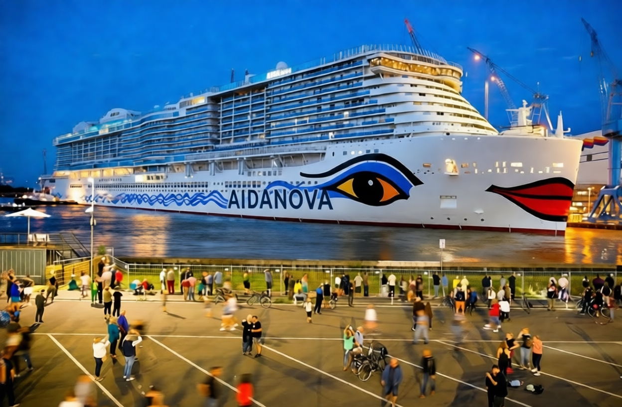 AIDAnova: Guntermann & Drunck в путешествии на круизном лайнере высшего класса