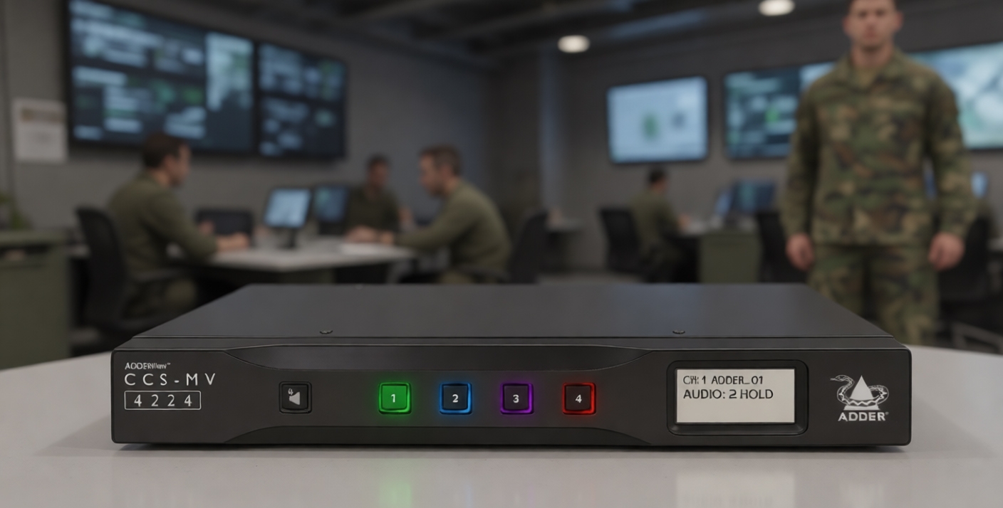 Мультивьювер ADDERView CCS-MV 4224 – гарантия безопасности в работе диспетчеров