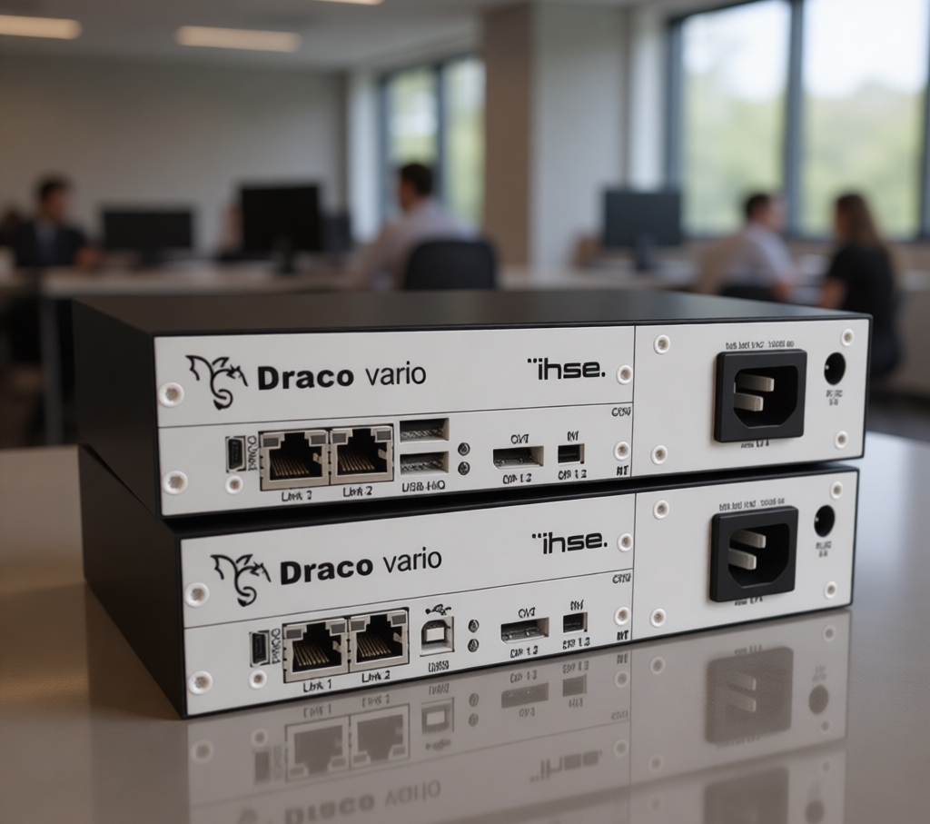 «Видео Медиа Групп» вывела на российский рынок KVM-удлинитель IHSE Draco vario ultra DisplayPort 1.2 MST