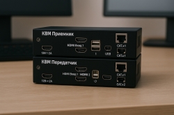 Evetron LHC 2UA: двойной HDMI и USB на 150 метров без лишних настроек