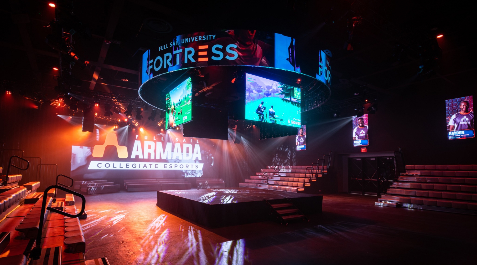 Университет Full Sail использует KVM-оборудование Guntermann & Drunck для крупнейшей в США киберспортивной арены колледжа