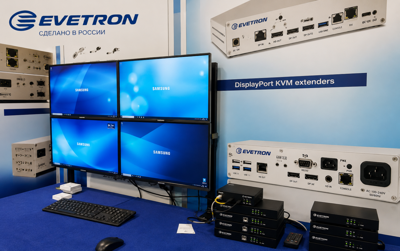 KVM-оборудование EVETRON на выставке «Нефтегаз-2024»