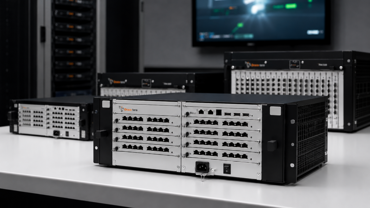 Draco tera IP Gateway: интеграция KVM-матриц через IP-сети