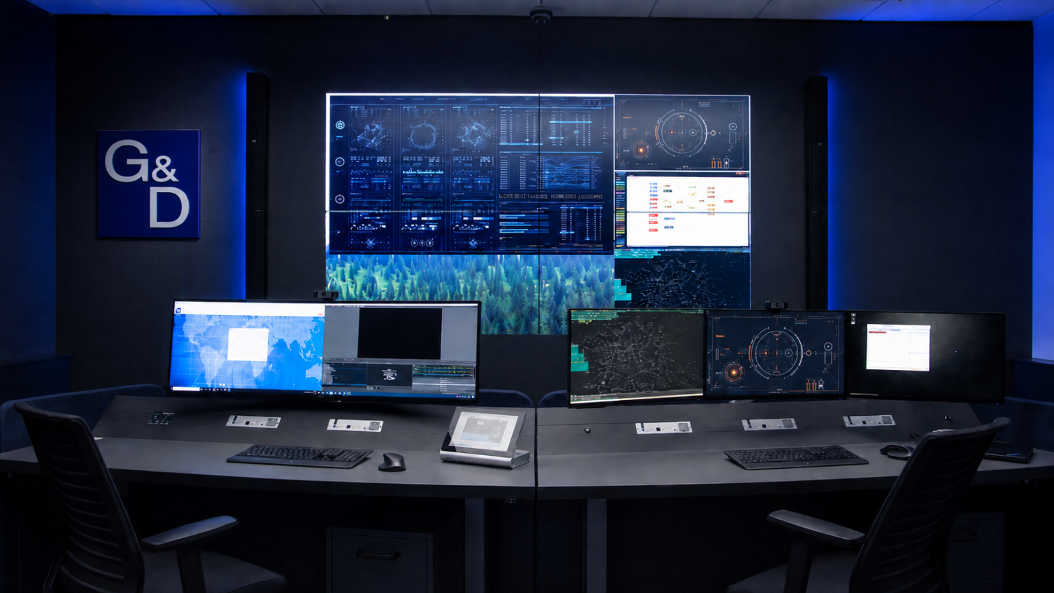 Интерактивный демонстрационный зал Guntermann & Drunck ControlCenter-Xperience