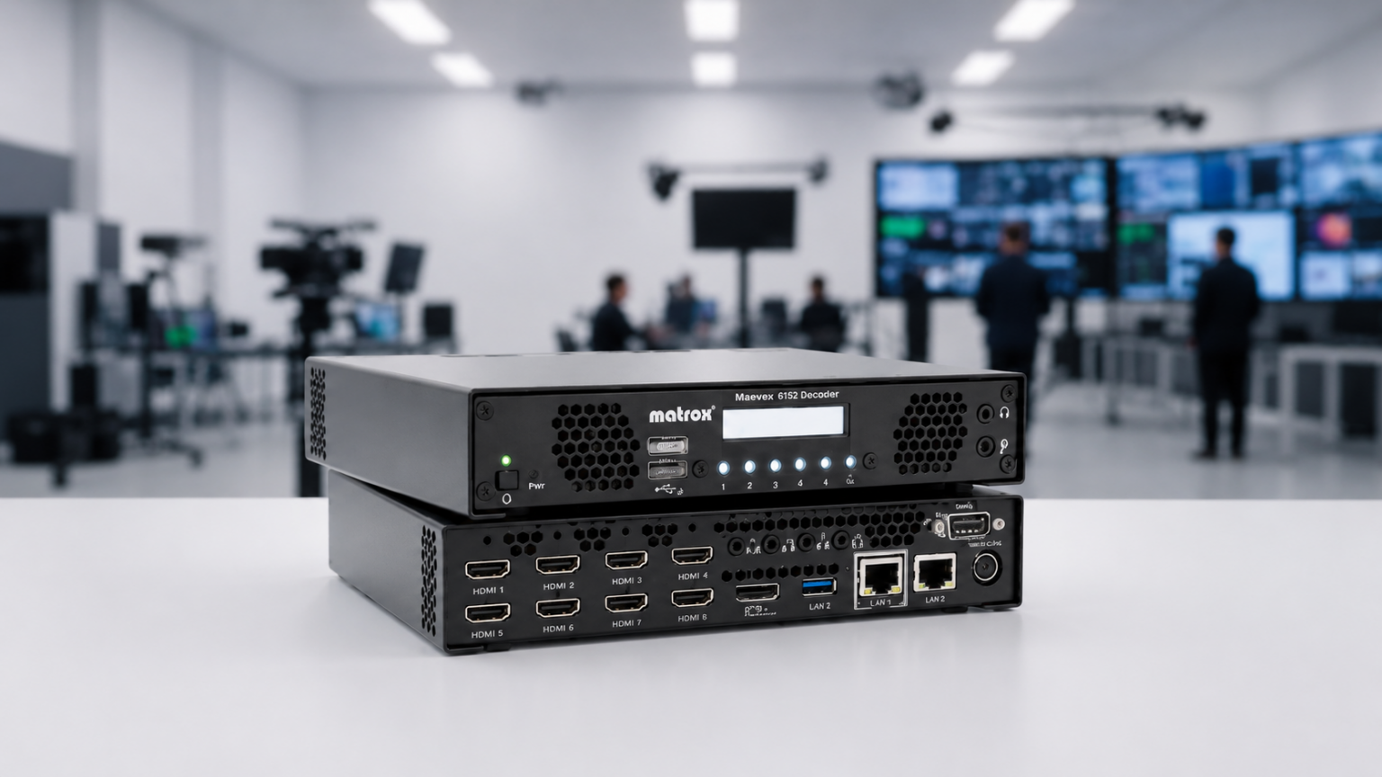 Демонстрируйте контент с Matrox Maevex 6152 где угодно и в любом формате!