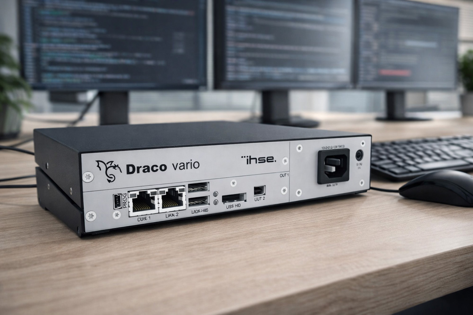 Draco vario DisplayPort 1.1 — профессиональные KVM-удлинители IHSE