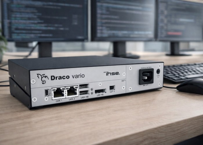 Draco vario DisplayPort 1.1 — профессиональные KVM-удлинители IHSE